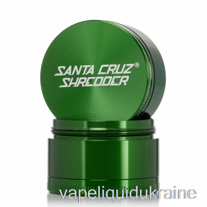 Vape Liquid Ukraine Santa Cruz Shredder 2.2inch Medium 4-Piece Grinder Green (53mm)